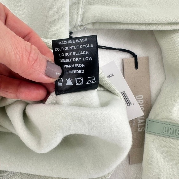 Originals Brooklyn Cloth Logo Crewneck Sweatshirt Sage Green NWT M - Picture 8 of 13